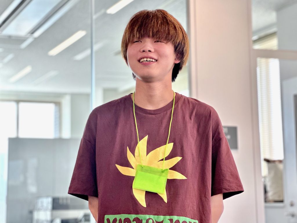 高校生サブリーダーのひとり