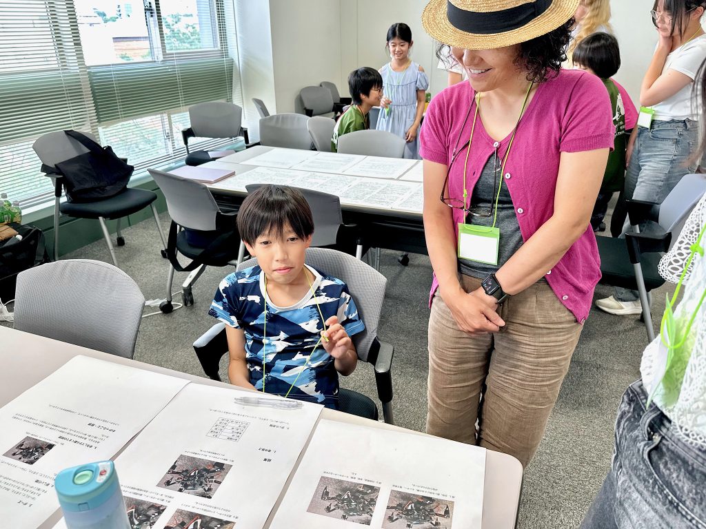 研究結果を大人に説明する